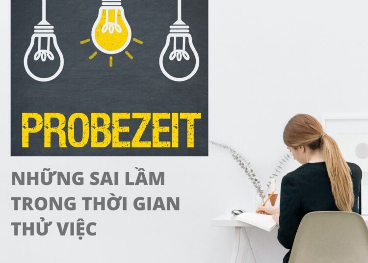 Sai lầm khi thử việc